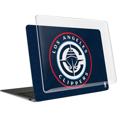 NBA Los Angeles Clippers Distressed Blue MacBook Air 13in M1 (2021) Case plus Skin