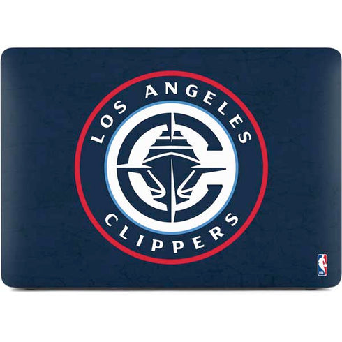 NBA Los Angeles Clippers Distressed Blue Apple MacBook Air Skin