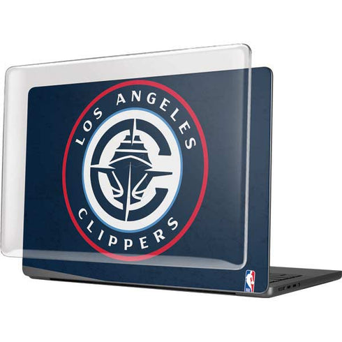 NBA Los Angeles Clippers Distressed Blue MacBook Pro 14in (2021-24) Case plus Skin