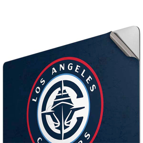 NBA Los Angeles Clippers Distressed Blue Apple MacBook Pro 16-inch Skin