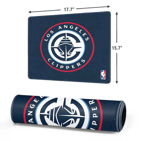 NBA Los Angeles Clippers Distressed Blue Gaming Mouse Pad