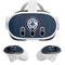 NBA Los Angeles Clippers Distressed Blue Meta Quest 3 Skin