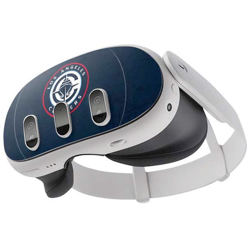 NBA Los Angeles Clippers Distressed Blue Meta Quest 3 Skin