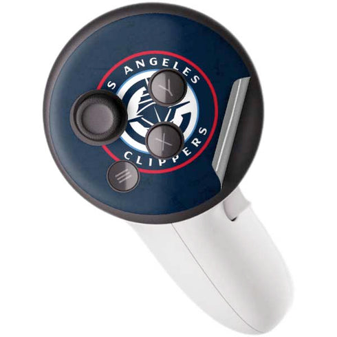 NBA Los Angeles Clippers Distressed Blue Meta Quest 3S Skin