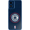NBA Los Angeles Clippers Distressed Blue Moto G Play 4G (2024) Skin