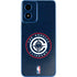 NBA Los Angeles Clippers Distressed Blue Moto G Play 4G (2024) Skin