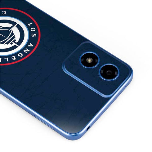 NBA Los Angeles Clippers Distressed Blue Moto G Play 4G (2024) Skin