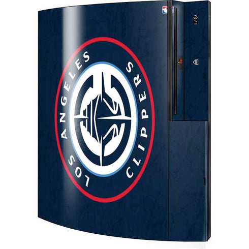 NBA Los Angeles Clippers Distressed Blue Playstation 3 & PS3 Skin