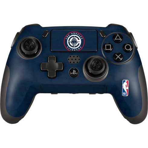NBA Los Angeles Clippers Distressed Blue PlayStation Scuf Vantage 2 Controller Skin