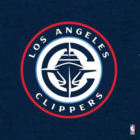 NBA Los Angeles Clippers Distressed Blue PS4 Console and Controller Bundle Skin