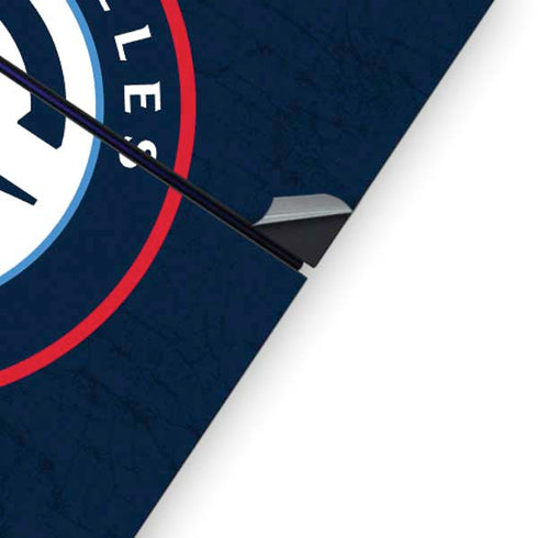 NBA Los Angeles Clippers Distressed Blue PS4 Console Skin