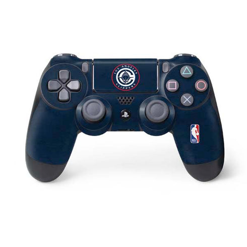 NBA Los Angeles Clippers Distressed Blue PlayStation PS4 Skins