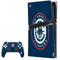 NBA Los Angeles Clippers Distressed Blue PS5 Pro Bundle Skin