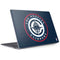 NBA Los Angeles Clippers Distressed Blue Surface Laptop 2 Skin