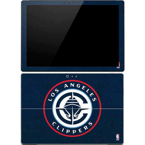 NBA Los Angeles Clippers Distressed Blue Surface Pro 4 Skin