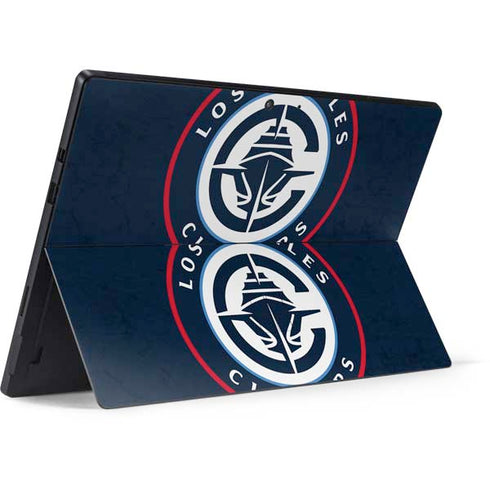 NBA Los Angeles Clippers Distressed Blue Surface Pro 7 Skin