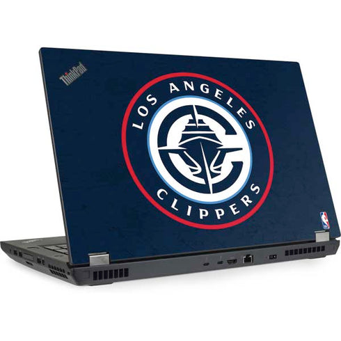 NBA Los Angeles Clippers Distressed Blue Lenovo ThinkPad Skin