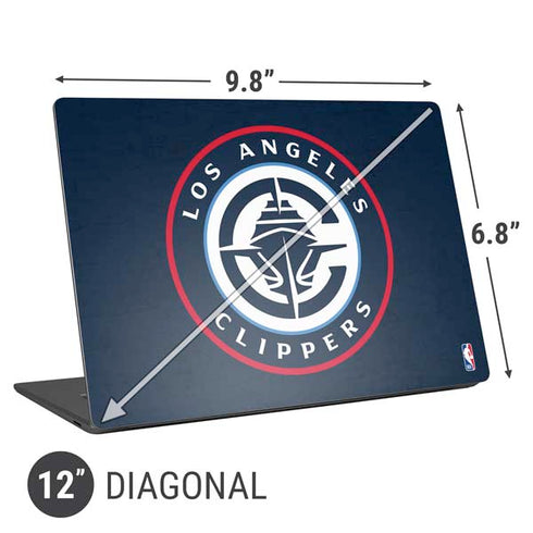 NBA Los Angeles Clippers Distressed Blue Universal Laptop 12in (9.8 x 6.8in) Skin