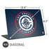 NBA Los Angeles Clippers Distressed Blue Universal Laptop 16.6in (13.4 x 9.7in) Skin