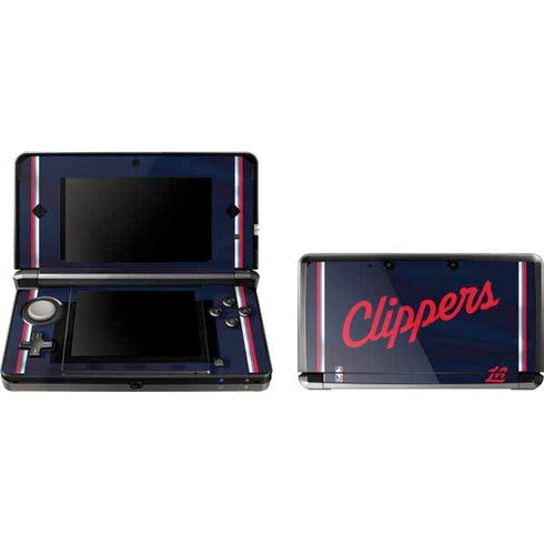 NBA Los Angeles Clippers Distressed Red Nintendo Skins