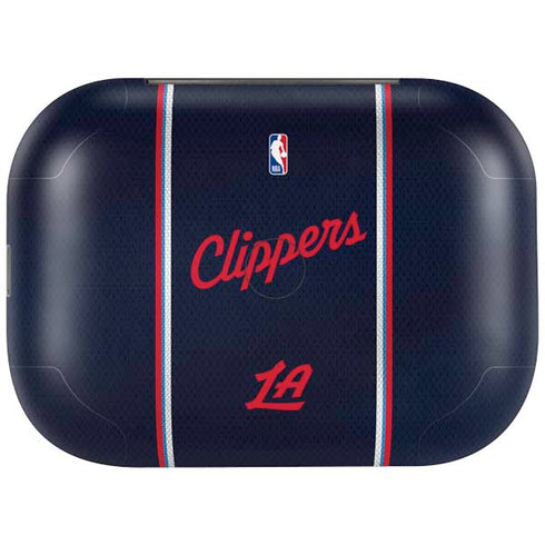 NBA Los Angeles Clippers Distressed Red Amazon Echo Buds Skin