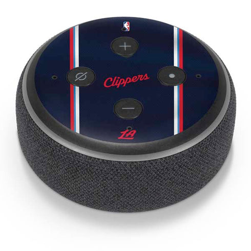 NBA Los Angeles Clippers Distressed Red Amazon Echo Dot Skin