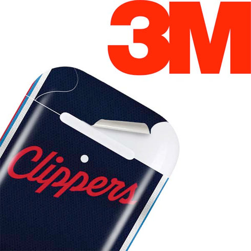 NBA Los Angeles Clippers Distressed Red Apple AirPods Skin