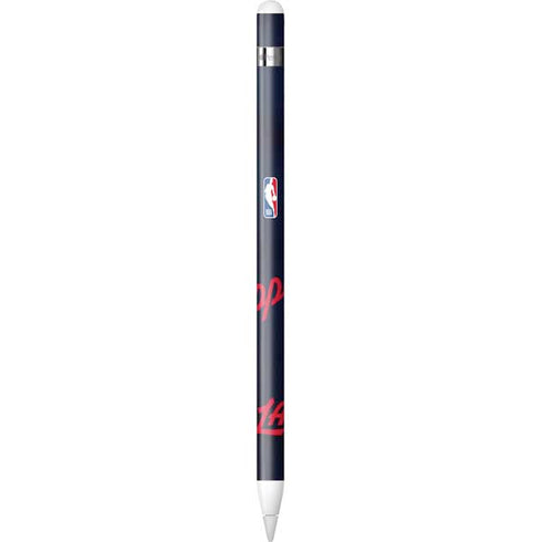 NBA Los Angeles Clippers Distressed Red Apple Pencil (1st Gen, 2017) Skin
