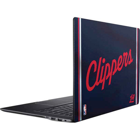 NBA Los Angeles Clippers Distressed Red Ativ Book 9 (15.6in 2014) Skin