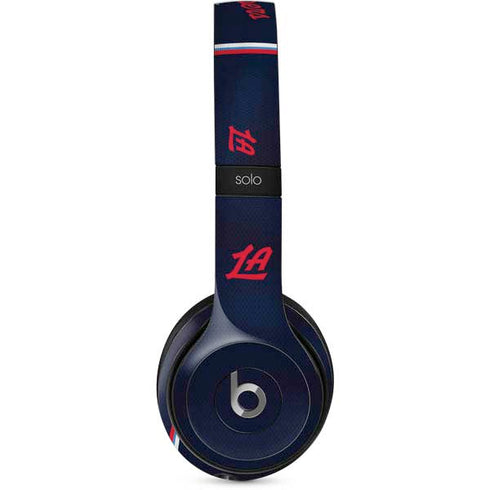 NBA Los Angeles Clippers Distressed Red Beats Solo 2 Wired Skin