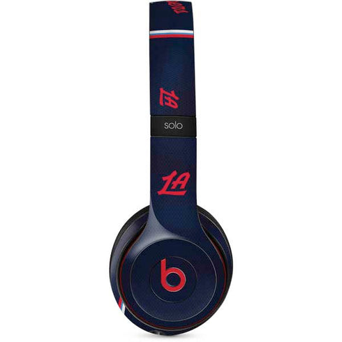 NBA Los Angeles Clippers Distressed Red Beats Solo 3 Wireless Skin