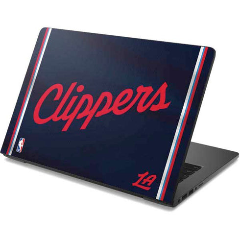 NBA Los Angeles Clippers Distressed Red Dell Chromebook Skin