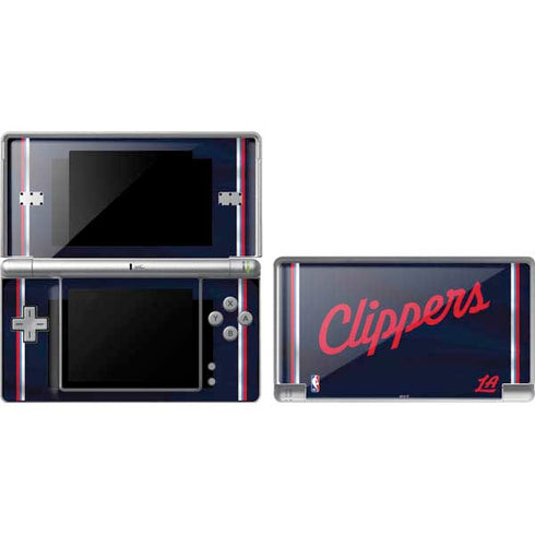NBA Los Angeles Clippers Distressed Red Nintendo Skins