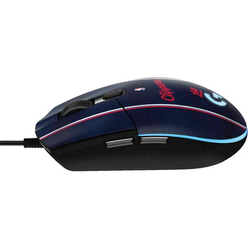 NBA Los Angeles Clippers Distressed Red G203 Prodigy RGB Wired Gaming Mouse Skin