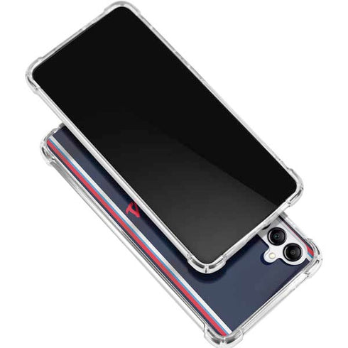 NBA Los Angeles Clippers Distressed Red Gabb Phone 4 Clear Case