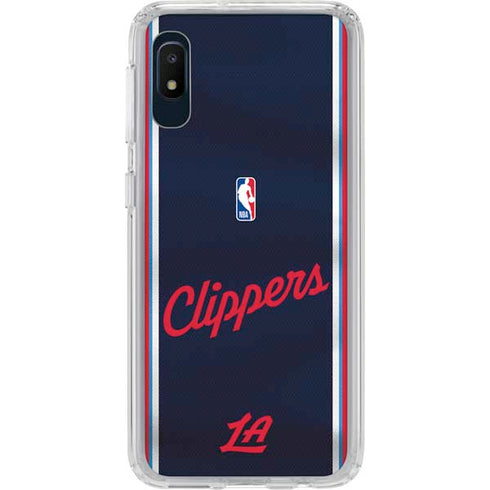 NBA Los Angeles Clippers Distressed Red Galaxy Cases