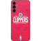 NBA Los Angeles Clippers Distressed Red Galaxy A14 5G Skin