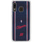 NBA Los Angeles Clippers Distressed Red Galaxy A20 Clear Case