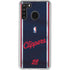 NBA Los Angeles Clippers Distressed Red Galaxy A21 Clear Case