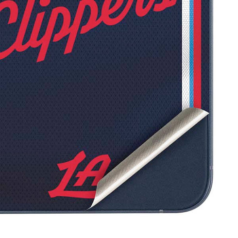 NBA Los Angeles Clippers Distressed Red Galaxy A36 5G Skin