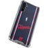 NBA Los Angeles Clippers Distressed Red Galaxy A54 5G Clear Case