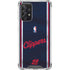 NBA Los Angeles Clippers Distressed Red Galaxy A72 5G Clear Case