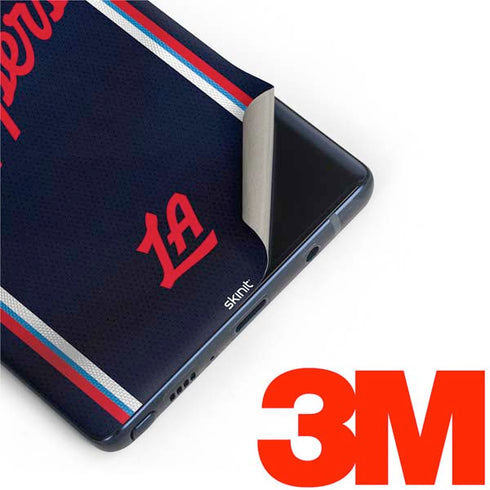 NBA Los Angeles Clippers Distressed Red Galaxy Note 9 Skin