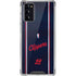 NBA Los Angeles Clippers Distressed Red Galaxy Note20 5G Clear Case