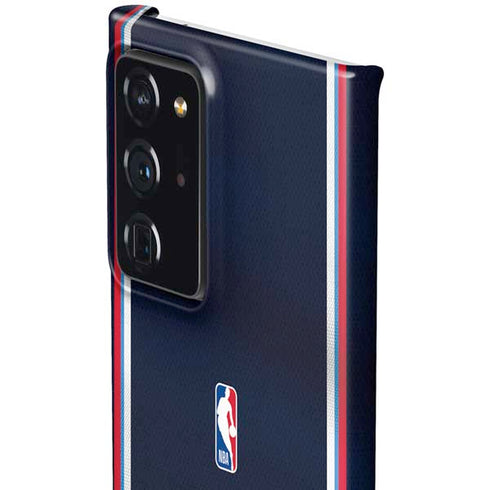 NBA Los Angeles Clippers Distressed Red Galaxy Note20 Ultra 5G Lite Case