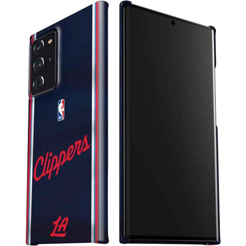 NBA Los Angeles Clippers Distressed Red Galaxy Note20 Ultra 5G Lite Case