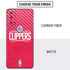 NBA Los Angeles Clippers Distressed Red Galaxy S20 Skin
