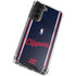 NBA Los Angeles Clippers Distressed Red Galaxy S21 5G Clear Case