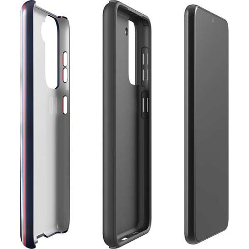 NBA Los Angeles Clippers Distressed Red Galaxy S21 5G Pro Case