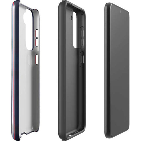 NBA Los Angeles Clippers Distressed Red Galaxy S21 Plus 5G Pro Case